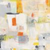 Joyful, orange, white, light, stripes, boats.